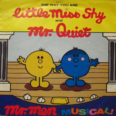 Mr Men-Little Miss Shy & Mr Quiet-Safari-7" Vinyl P/S