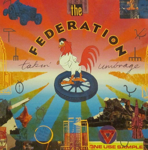 The Federation-Takin' Umbrage-Mercury-7" Vinyl P/S