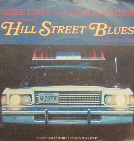 Mike Post-Hill Street Blues-Elektra-7" Vinyl P/S