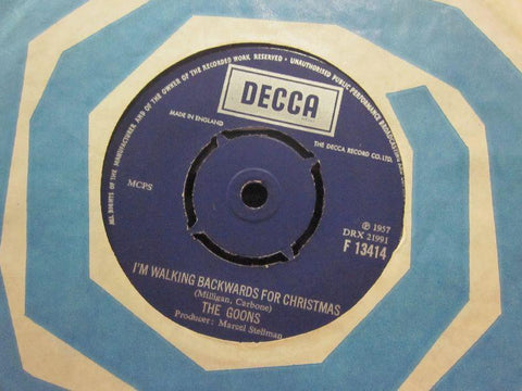 The Goons-I'm Walking Backwards For Christmas-Decca-7" Vinyl