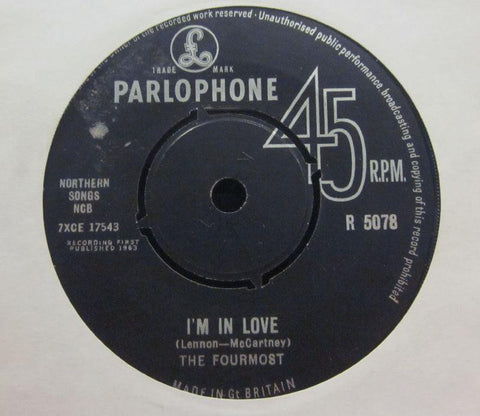 The Fourmost-I'm In Love-Parlophone-7" Vinyl