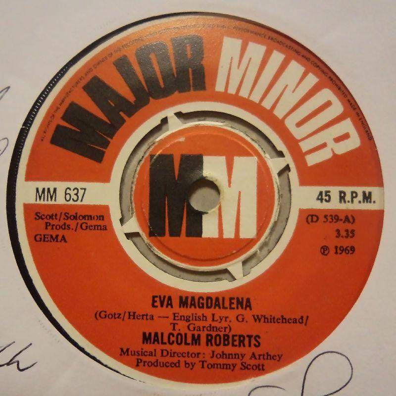 Malcolm Roberts-Eva Magulena-Major Minor-7" Vinyl