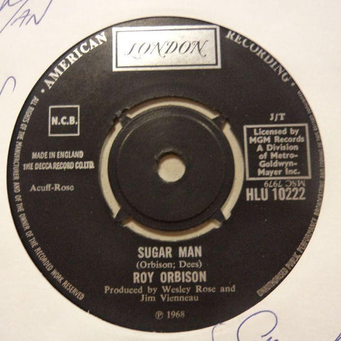 Roy Orbison-Sugar Man-London-7" Vinyl