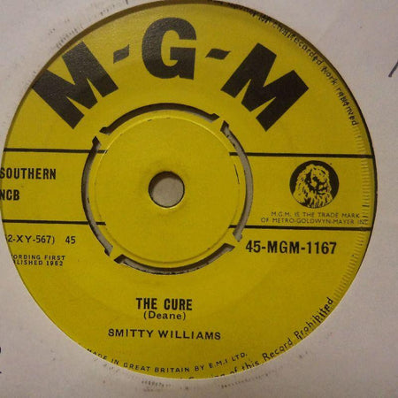 Smitty Williams-The Cure-MGM-7" Vinyl