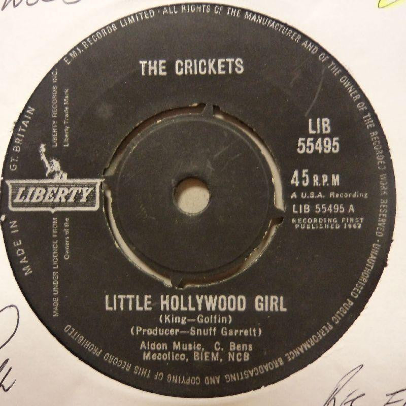 The Crickets-Little Hollywood Girl-Liberty-7" Vinyl