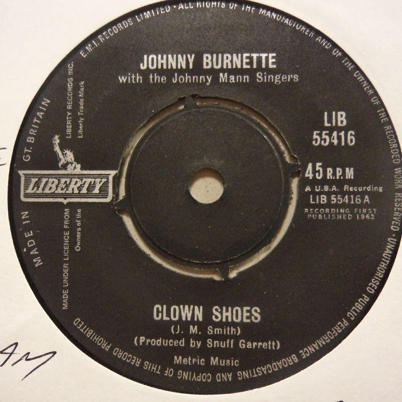 Johnny Burnette-Clown Shoes-Liberty-7" Vinyl