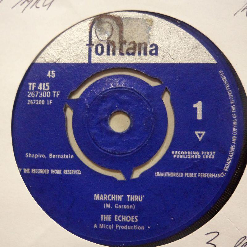 The Echos-Marchin' Thru'-Fontana-7" Vinyl