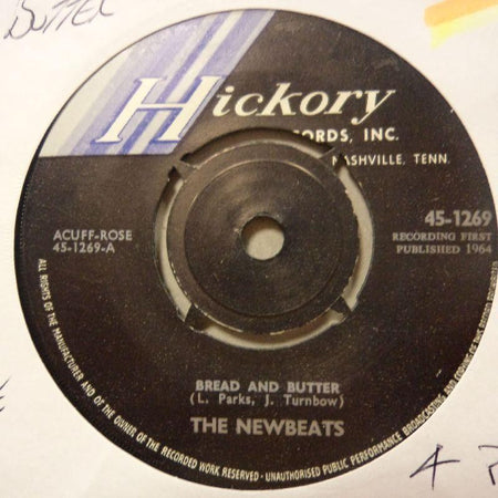 The Newsbeats-Bread And Butter-Hickory-7" Vinyl