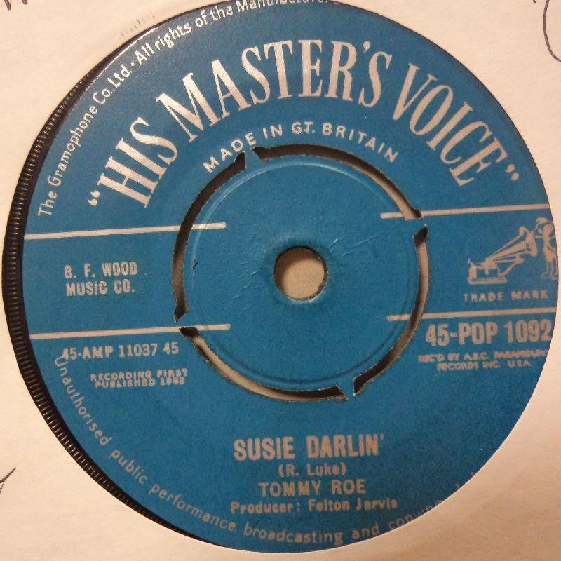 Tommy Roe-Susie Darlin'-HMV-7" Vinyl