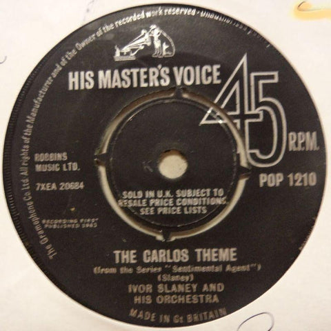 Ivor Slaney-The Carlos Theme-HMV-7" Vinyl