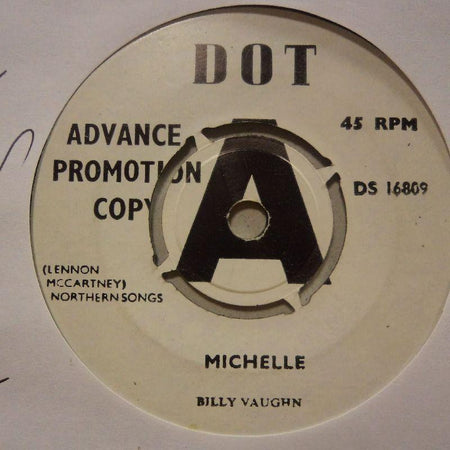 Billy Vaughan-Michelle/ Elaine-Dot-7" Vinyl