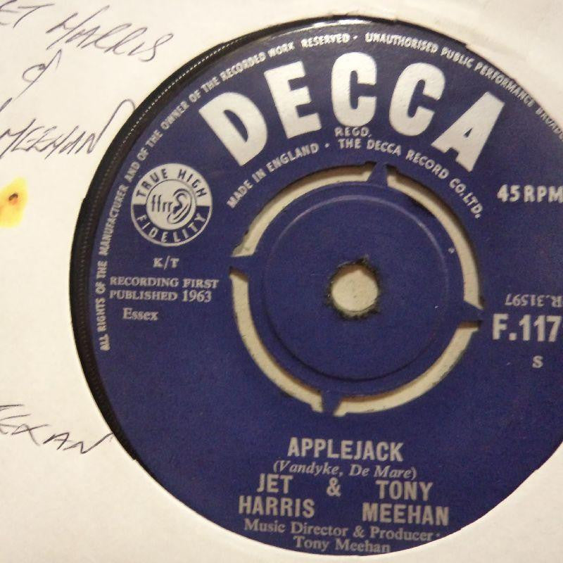 Jet Harris & Tony Meehan-Applejack/ The Tall Texan-Decca-7" Vinyl