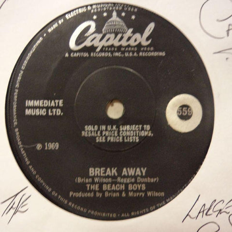 Beach Boys-Break Away/ Celebrate The News-Capitol-7" Vinyl