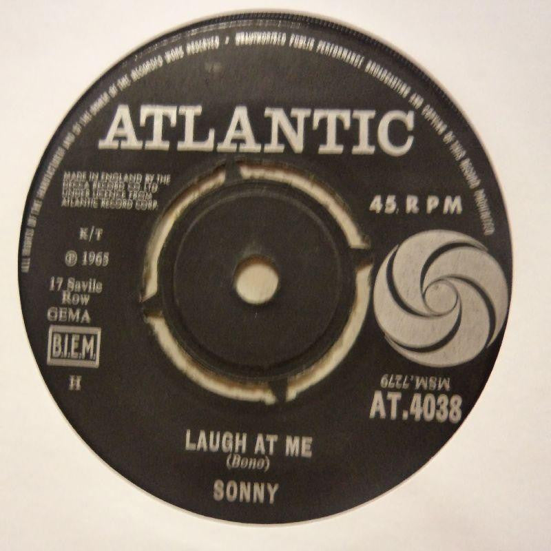 Sonny-Laugh At Me/ Tony-Atlantic-7" Vinyl