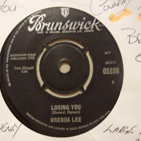 Brenda Lee-Losing You-Brunswick-7" Vinyl