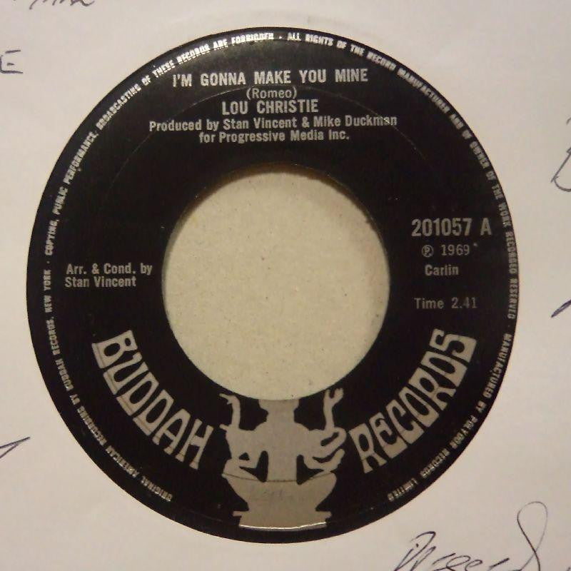 Lou Christie-I'm Gonna Make You Mine-Buddah-7" Vinyl