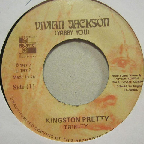 Kingston Pretty-Trinity/ Version-Vivian Jackson-7" Vinyl