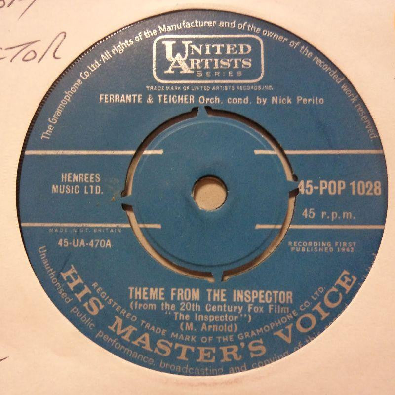 Ferrante & Teicher-The Inspector/ Negligee-United Artist-7" Vinyl