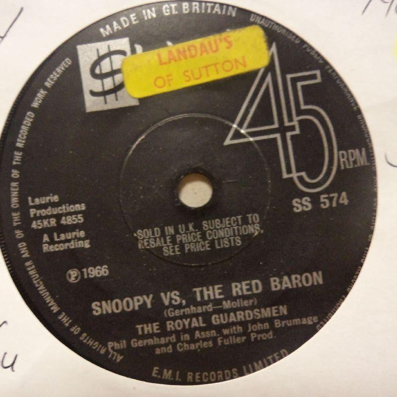 The Royal Guardsmen-Snoopy Vs The Red Baron/ I Needed You-Stateside-7" Vinyl