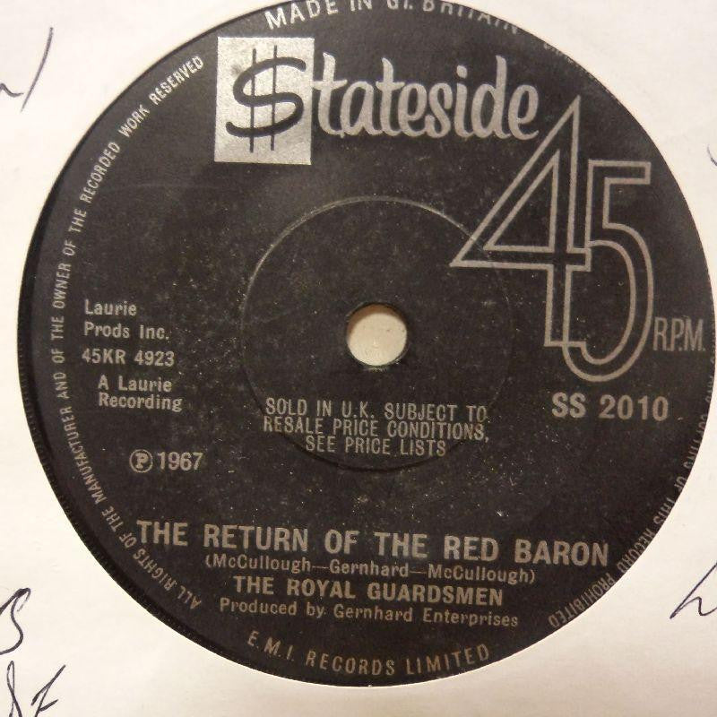 The Royal Guardsmen-The Return Of The Red Baron/ Sweetmeat's Slide-Stateside-7" Vinyl