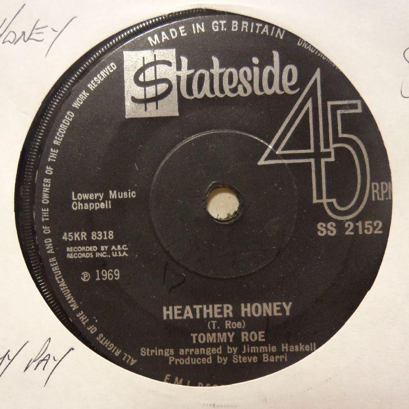 Tommy Roe-Heather Honey/ Money Is My Pay-Stateside-7" Vinyl