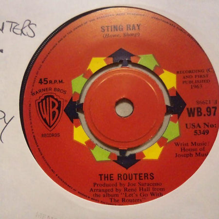 The Routers-String Ray/ Snap Happy-Warner-7" Vinyl
