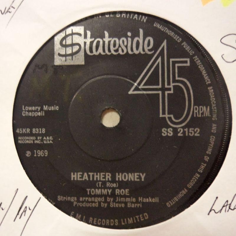 Tommy Roe-Heather Honey/ Money Is My Pay-Stateside-7" Vinyl