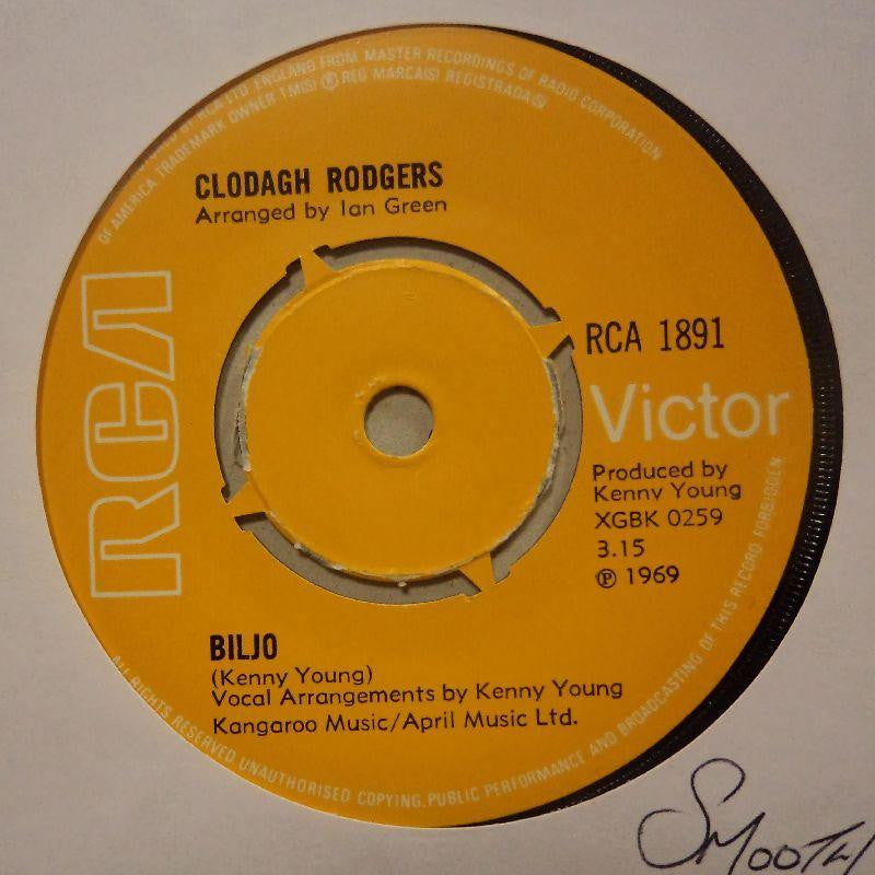Clodagh Rodgers-Biljo/ Spider-RCA-7" Vinyl