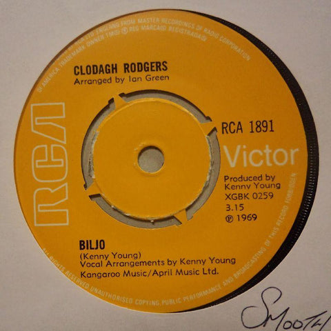 Clodagh Rodgers-Biljo/ Spider-RCA-7" Vinyl