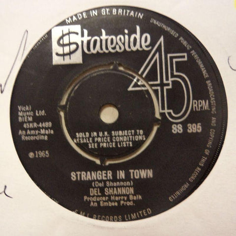 Del Shannon-Stranger In Town/ Over You-Stateside-7" Vinyl