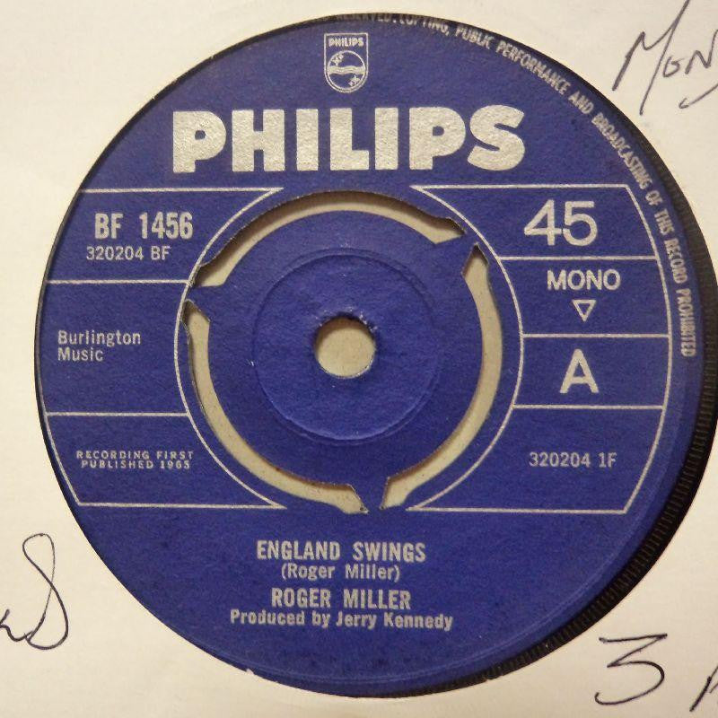 Roger Miller-England Swings/ The Good Old Days-Philips-7" Vinyl