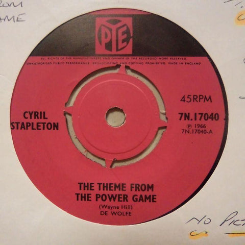 Cyril Stapleton-The Power Game/ Lil-Pye-7" Vinyl