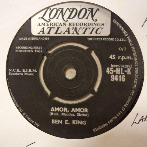 Ben E King-Amor Amor/ Souvenir Of Mexico-London-7" Vinyl