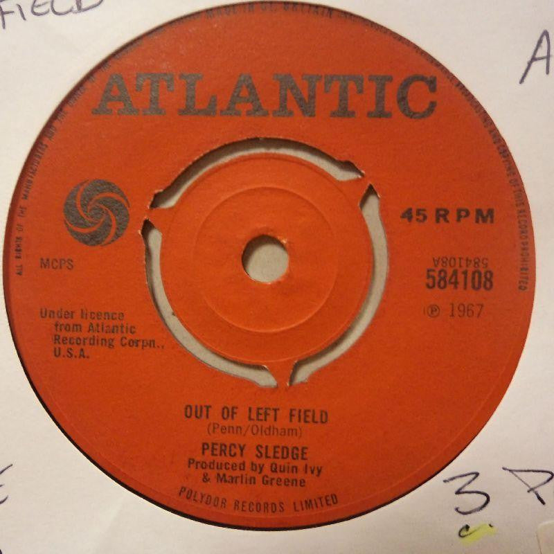 Percy Sledge-Out Of Left Field/ It Can't Be Stopped-Atlantic-7" Vinyl