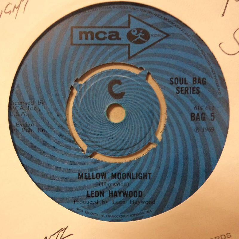 Leon Haywood-Mellow Moonlight/ Tennesse Waltz-MCA-7" Vinyl