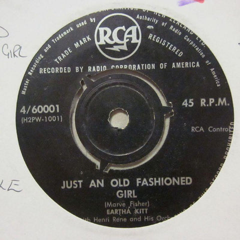 Eartha Kitt-Just An Old Fashioned Girl-RCA-7" Vinyl