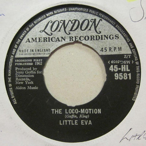 Little Eva-The Loco-Motion/ He Is The Boy-London Silver Top-7" Vinyl