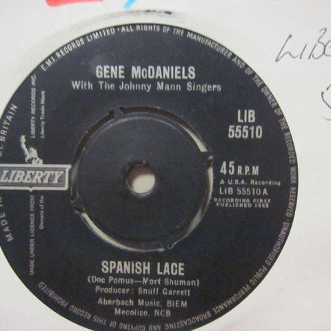 Gene McDaniels-Spanish Lace-Liberty-7" Vinyl