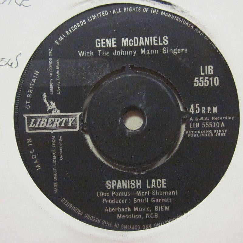 Gene McDaniels-Spanish Lace/ Somebody's Waiting-Liberty-7" Vinyl