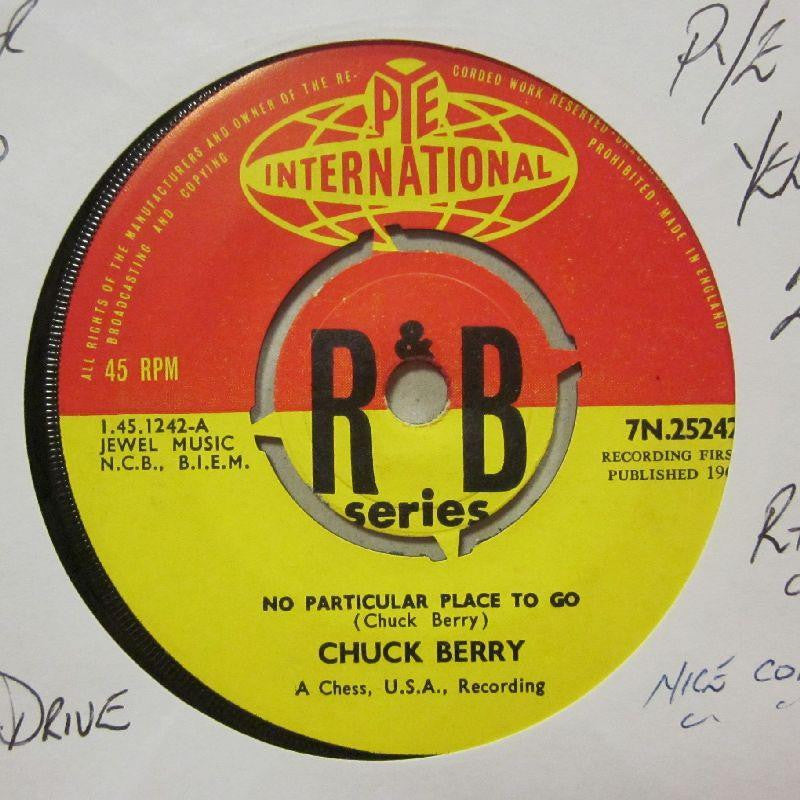 Chuck Berry-No Particular Place To Go/ Liverpool Dance-Pye-7" Vinyl