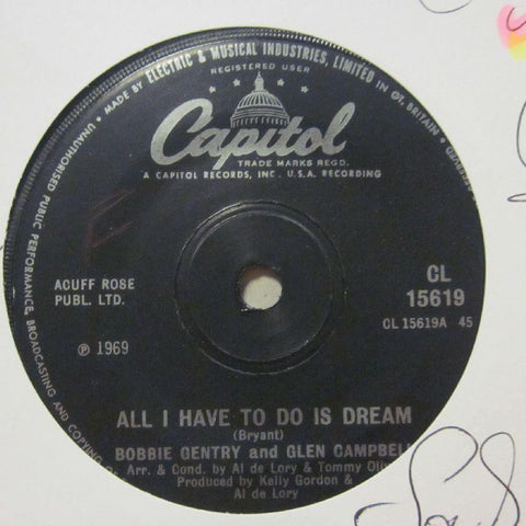 Bobbie Gentry-All I Have To Do Is Dream/ Walk Right Back-Capitol-7" Vinyl
