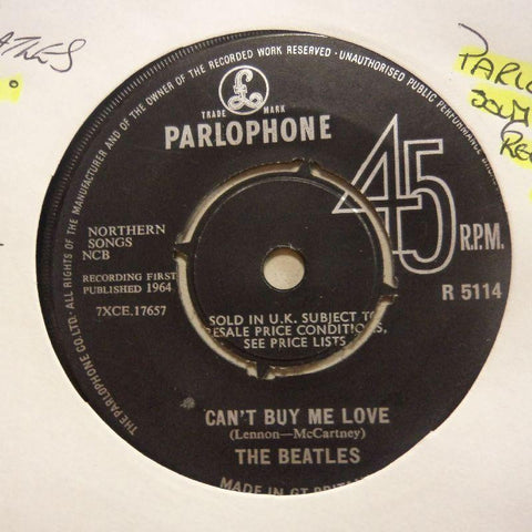 The Beatles-Can't Buy Me Love/ You Can't Do That-Parlophone-7" Vinyl