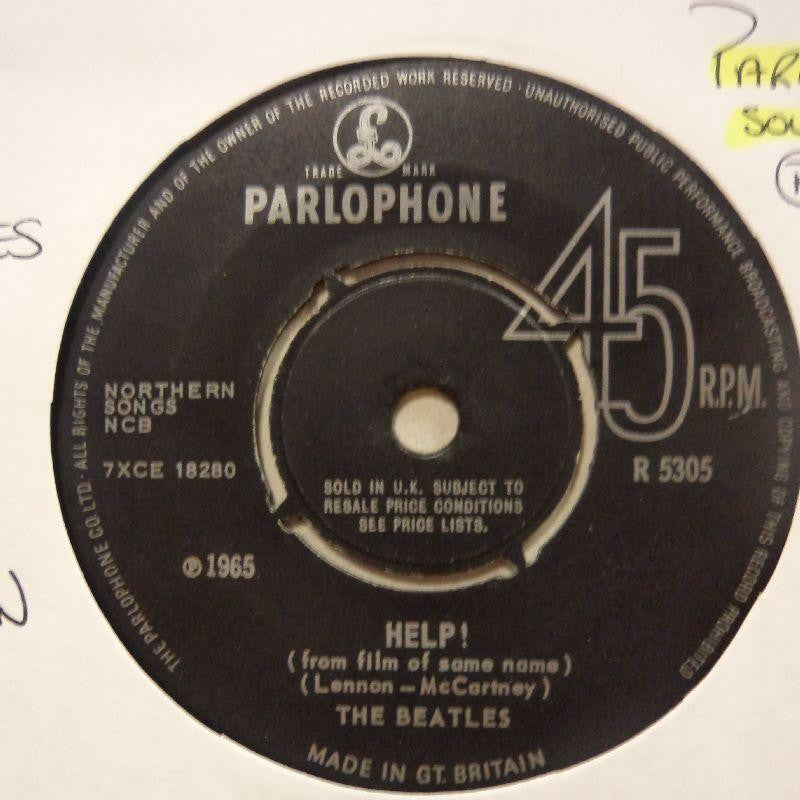 The Beatles-Help/ I'm Down-Parlophone-7" Vinyl