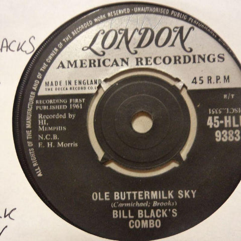 Bill Black's Combo-Ole Buttermilk Sky/ Yogi-London-7" Vinyl