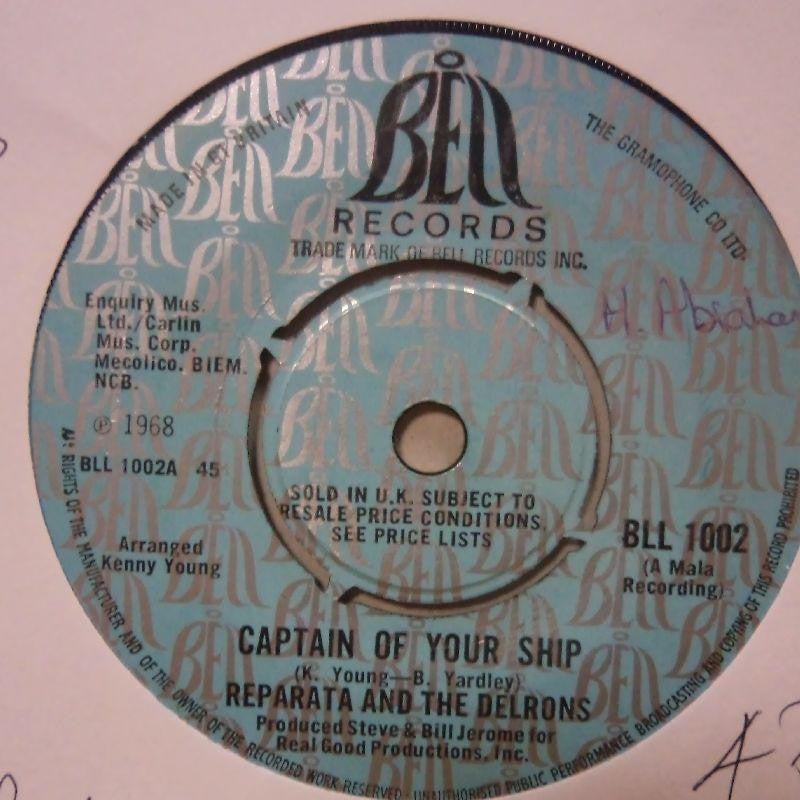 Reparata And The Delrons-Captain of The Ship/ Toom Toom-Bell-7" Vinyl