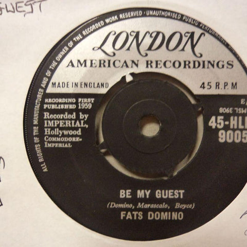 Fats Domino-Be My Guest/ I've Been Around-Brunswick-7" Vinyl