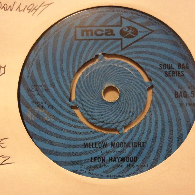 Leon Haywood-Mellow Moonlight/ Tennessee Waltz-MCA-7" Vinyl