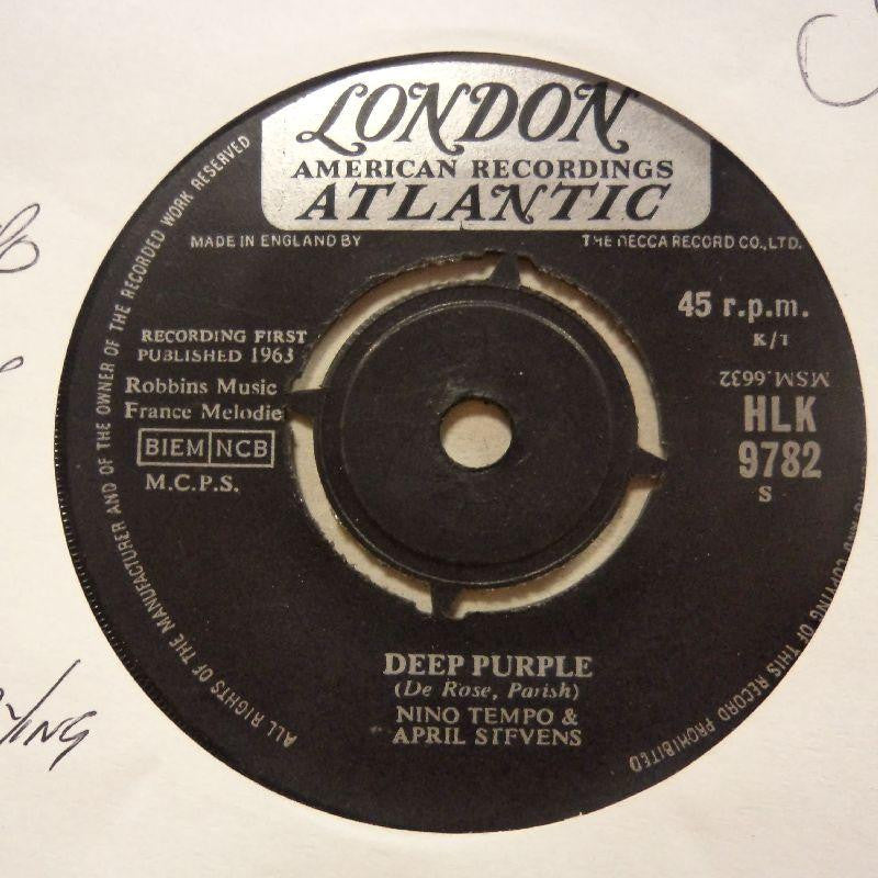 Nino Tempo & April Stevens-Deep Purple-London-7" Vinyl