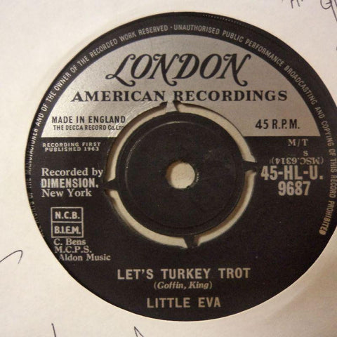 Little Eva-Let's Turkey Trot/ Old Smokey Loco-Motion-London-7" Vinyl