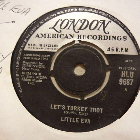 Little Eva-Let's Turkey Trot/ Old Smokey Loco-Motion-London-7" Vinyl